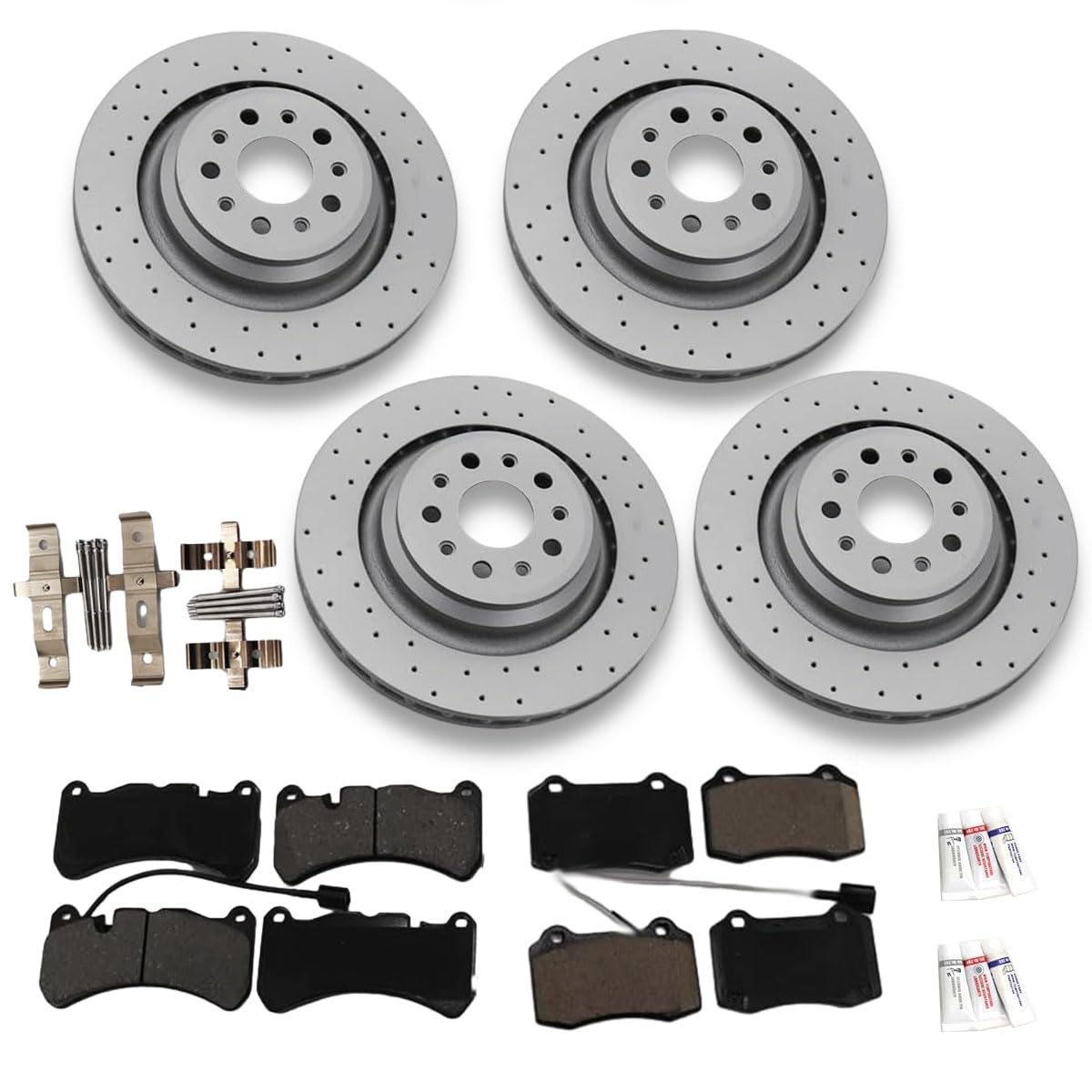 Amazon.com: Brake Pads and Rotors Kit Front and Rear (670030935+