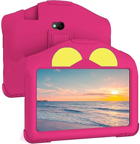 Tablet para niños, tableta de 7 pulgadas para niños, 3 GB de RAM 32 GB de ROM, tablet Android 11 con WiFi, Bluetooth, GMS, control parental, funda a