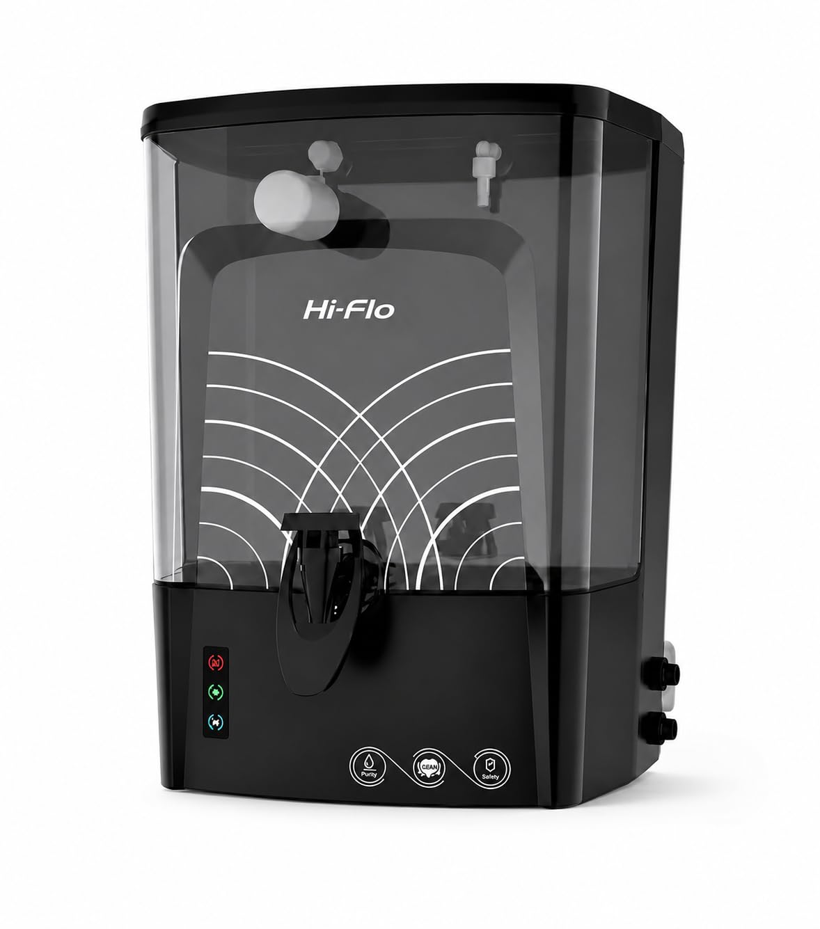 Hi Flo RO Water Purifier with RO + Active Copper + Alkaline + MTDS | LED Indicator | 9 L Storage Capacity | 15LPH With 7 stage Purification For Home & Office-image-8