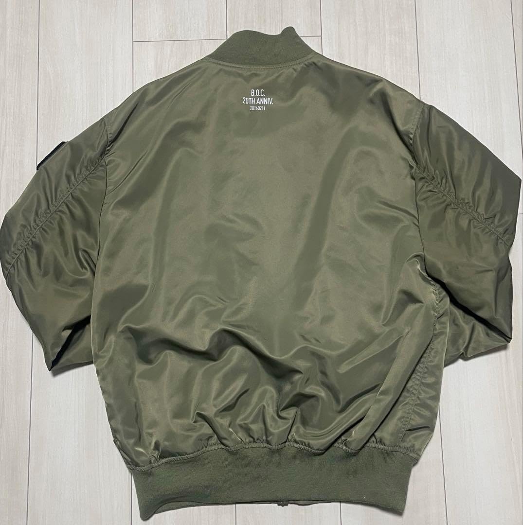 BUMP OF CHICKEN MA-1 カーキ M バンプオブチキン MA1 BUMP OF CHICKEN