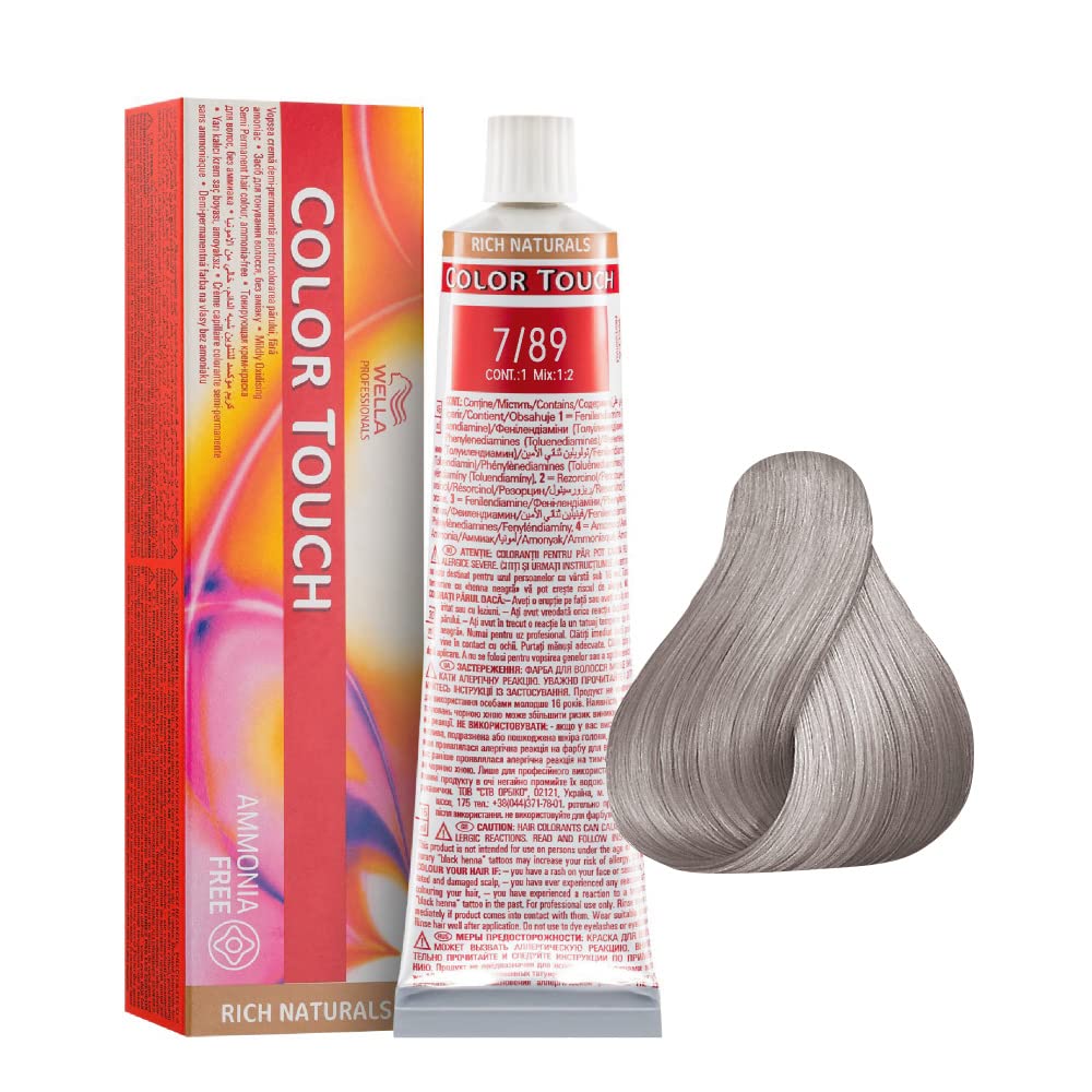 Wella Color Touch 7/7 – Mittelblond Braun, 60 Ml, Semi-permanente Haarfarbe