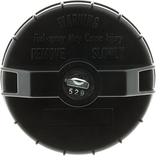 Miniatura 5 de Stant Tapa de combustible con cierre regular, color negro