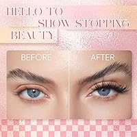 Vista 6 de FADLASH Pegamento de pestañas resistente y sellado impermeable 12ml Pegamento de pestañas en racimo para racimos de pestañas Fuerte adhesión