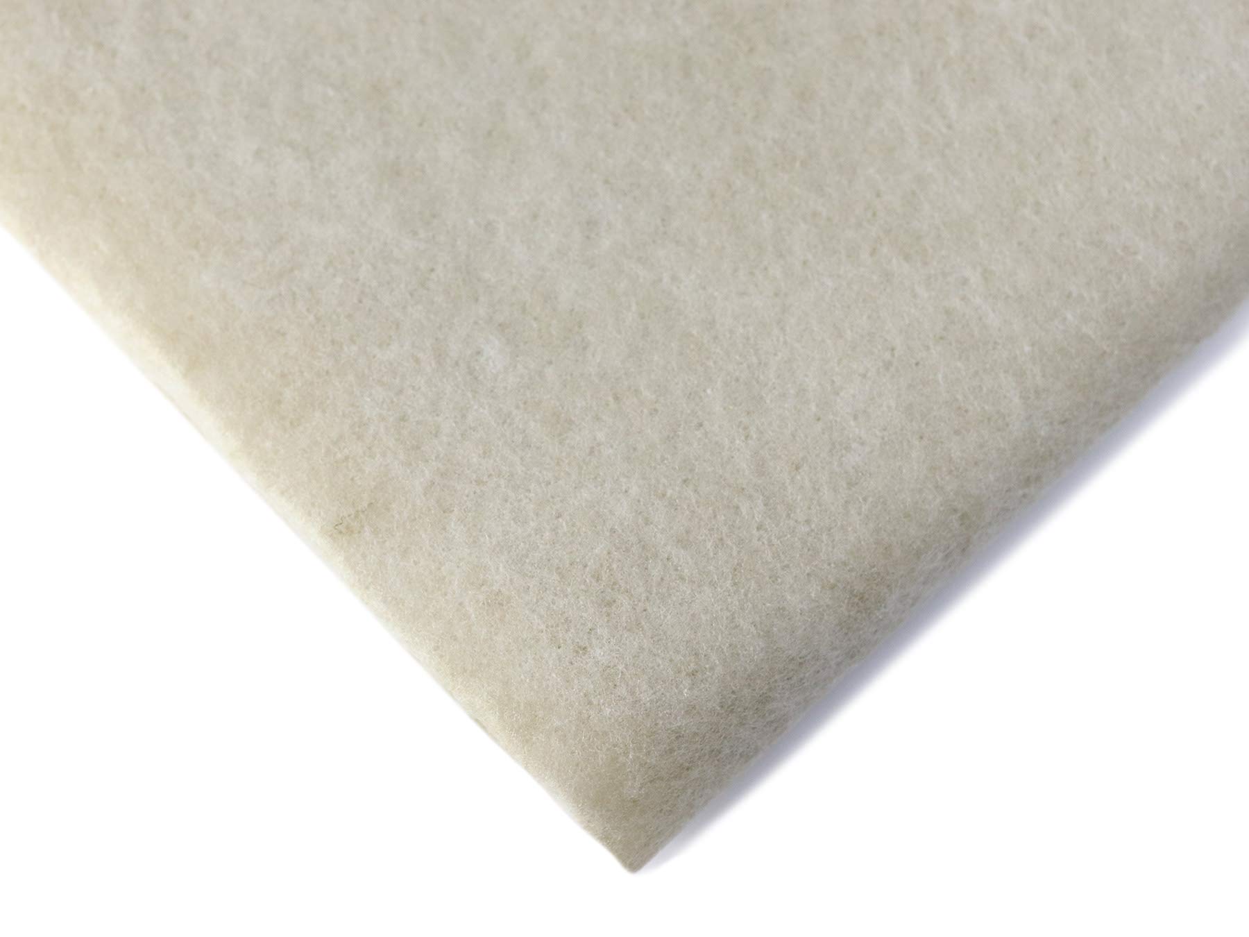 Primaflor Teppichunterlage Vlies-Stop Plus | 60 x 120 cm | Beige | Rutschhemmende Vlies-Unterlage aus 100 % Polyester, 2,5 mm hoch, zuschneidbar und für Fußbodenheizung geeignet