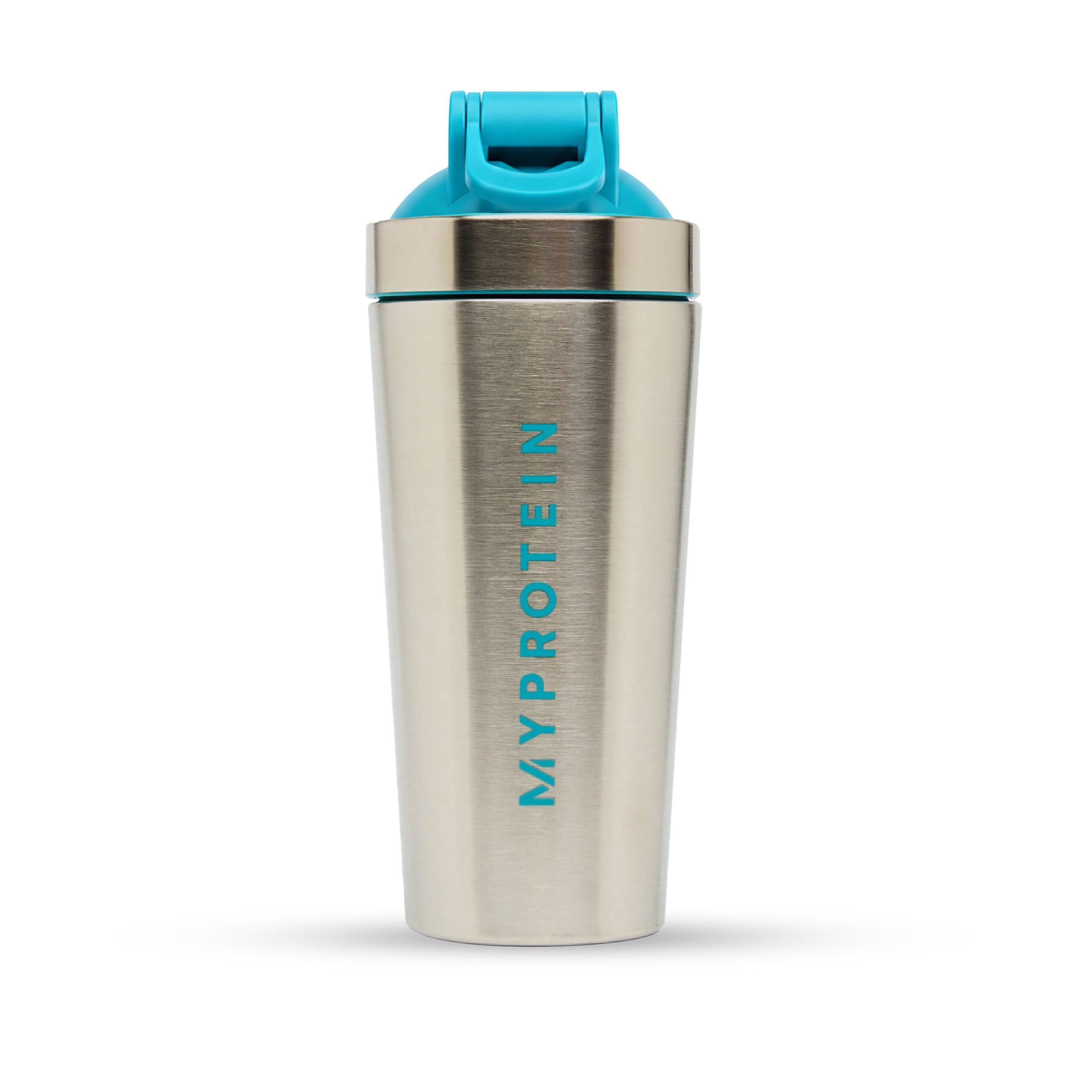 Myprotein Metal Shaker Stainless Steel Bottles For Gym (Silver-Blue)-100% Leakproof Guarantee, Ideal For Protein, Pre Workout, Bcaas & Water Bpa Free 750 ML-image-23