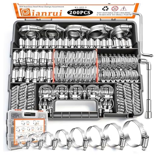 304 Stainless Steel Hose Clamp Set