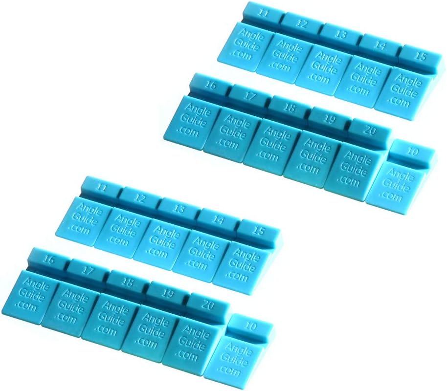 Angle Guides 10 to 39 degrees, 2 Sets