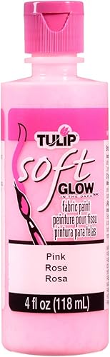 Vista 26 de Tulip Pintura para tela suave, lavable, se mantiene suave y flexible, pintura permanente, para telas claras y oscuras, 4 onzas líquidas, blanco