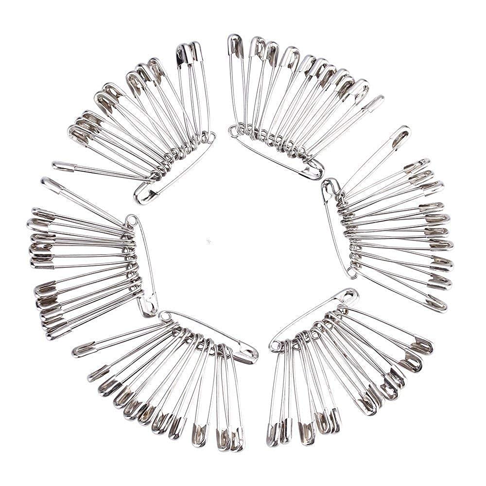 Vedetic® Designer Safety Pins 30 PCS Stainless Steel Plated Safety Pins for Women Saree Dupatta Hajib Pins Use DIY Art Jewelry Making Different Size Sliver_Color (B09R7SMSL1) Amazon Price History, Amazon Price Tracker