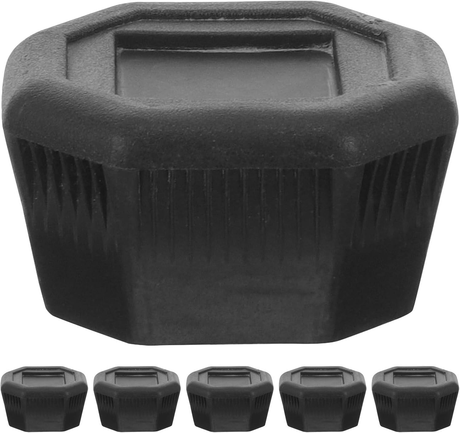 6pcs Tennis Racquet End Cap Replacement for Handle Repair