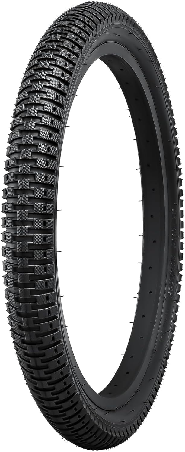 YunSCM 2PCS Pieghevole 20 Pollici Pneumatici 20x2.125 ETRTO 57-406 e 20 Pollici Camera d' Aria AV32mm