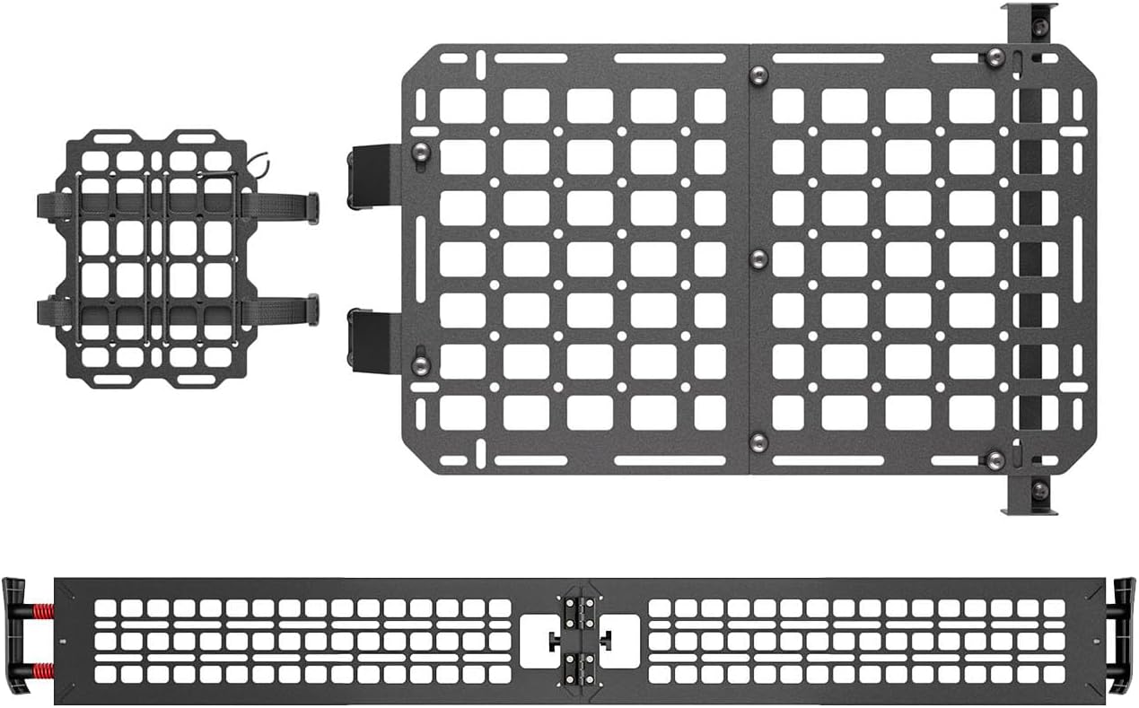 Truck Bed Divider Compatible with 2019-2025 Dodge Ram 1500 Cargo Manager Molle Panel Truck Bed Organizer Replacement for 2019-2025 Dodge Ram Accessories