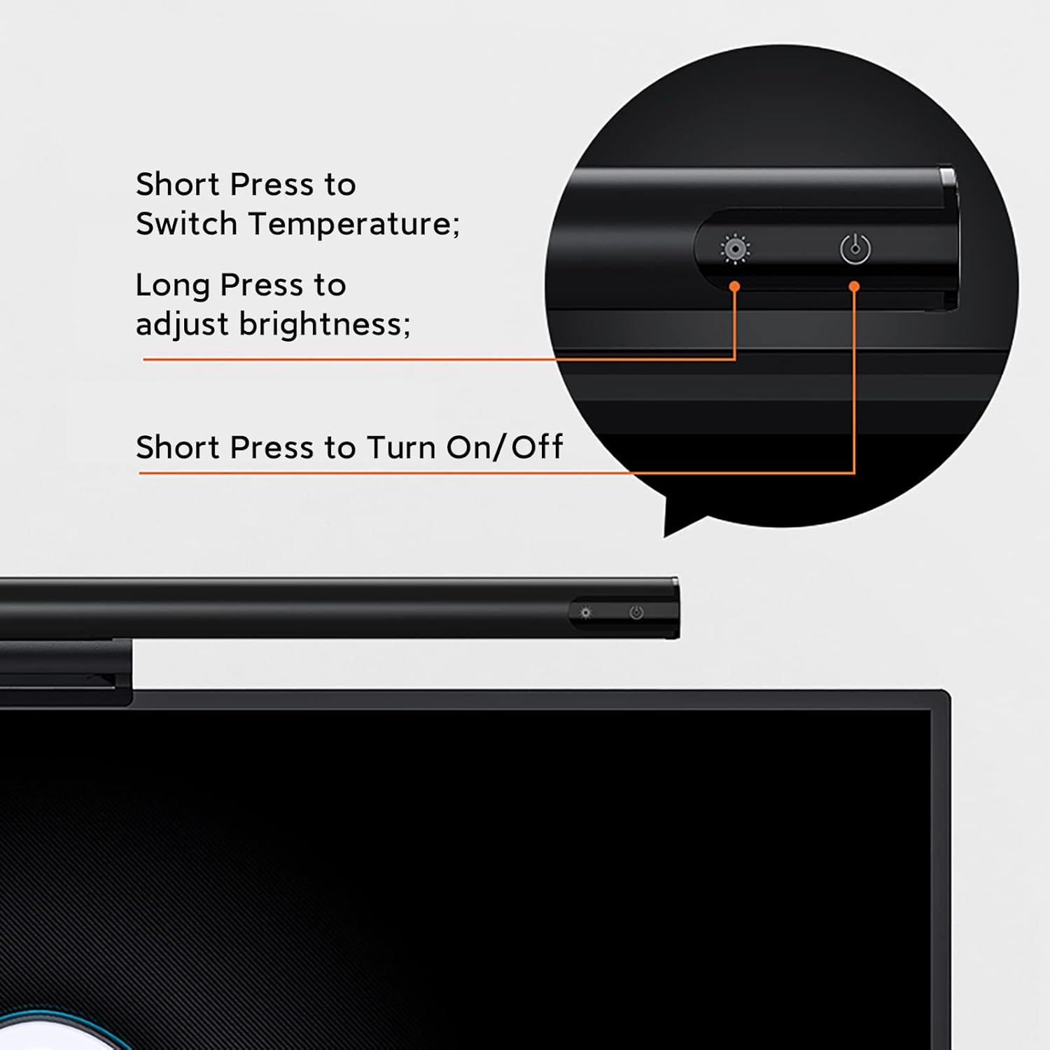 LYMAX Monitor Light Bar and USB-C cable