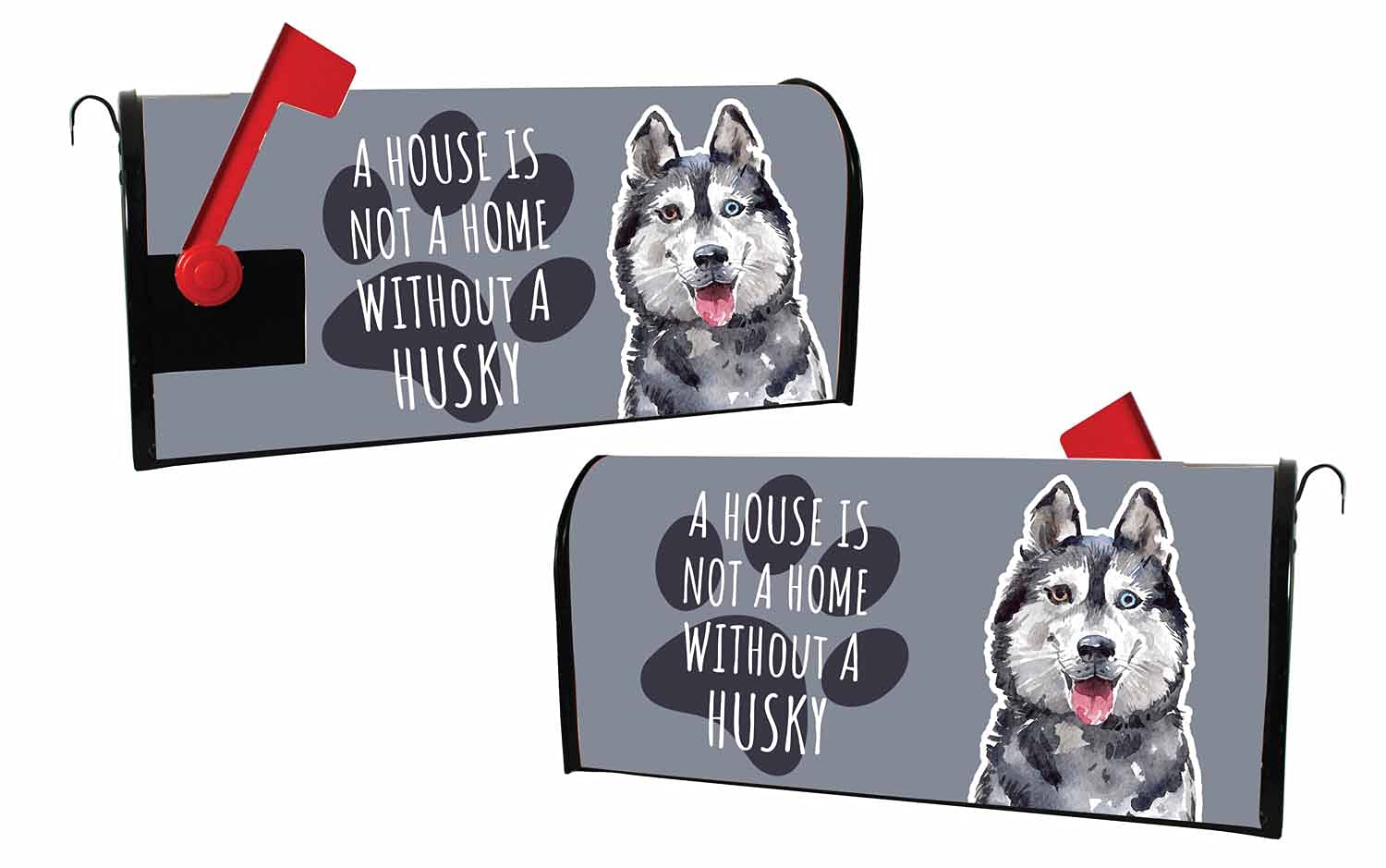 R and R Imports I Love My Husky Magnetic Mailbox Cover