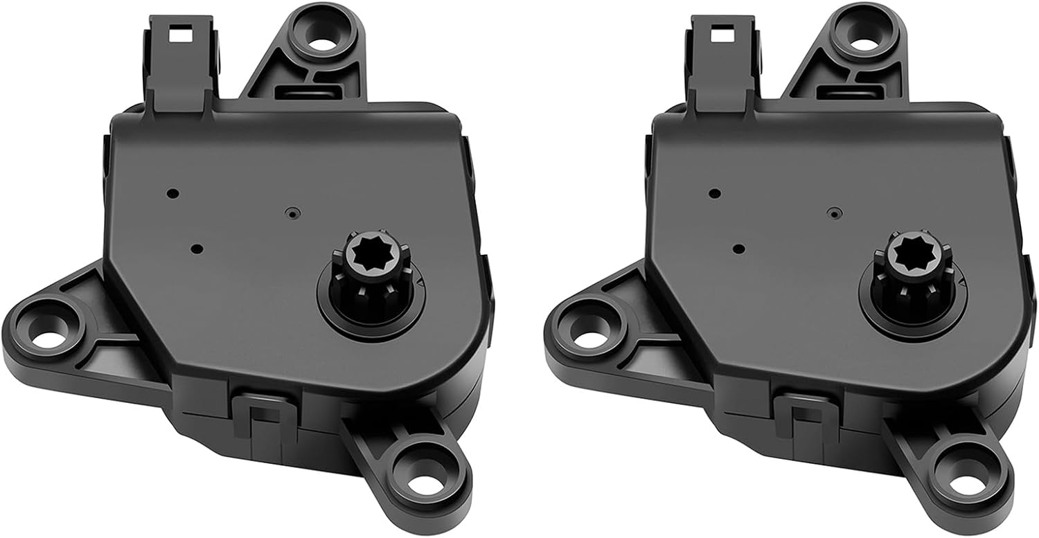 OCPTY HVAC Air Door Actuator Fits for Chrysler,Dodage for Ram,for SRT Replace for 604-002 4885206AA 4885206AB 5019631AA Temperature Reticulation HVAC Blend Control Actuator,2Pack