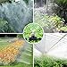Cairondin Misters for Outside Patio, 26FT DIY Outdoor Misting Cooling System for Garden Backyard Umbrella Trampoline, 7 Metal Mist Nozzles, a 3/4