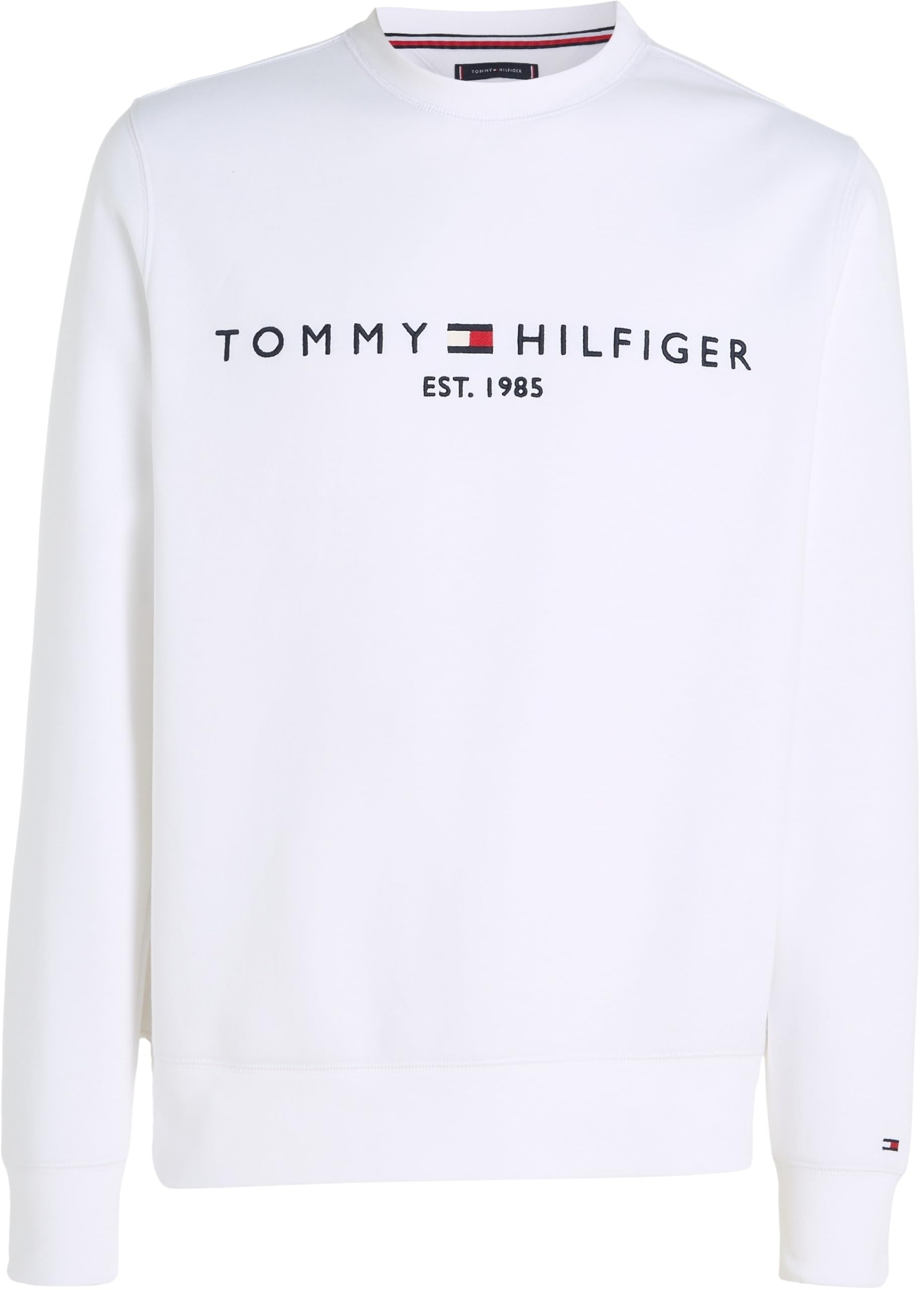 Tommy Hilfiger Felpa Uomo Tommy Logo senza Cappuccio