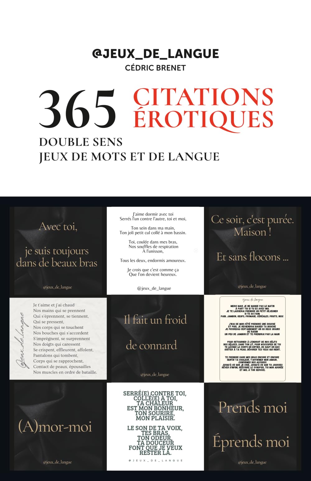 365 Citations Erotiques: Double sens, jeux de mots et de langue