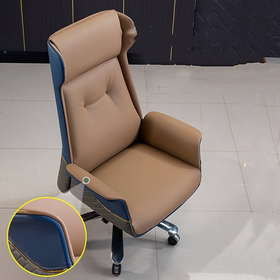 Amazon.co.jp: レザーボスチェア高級エグゼクティブチェア、125