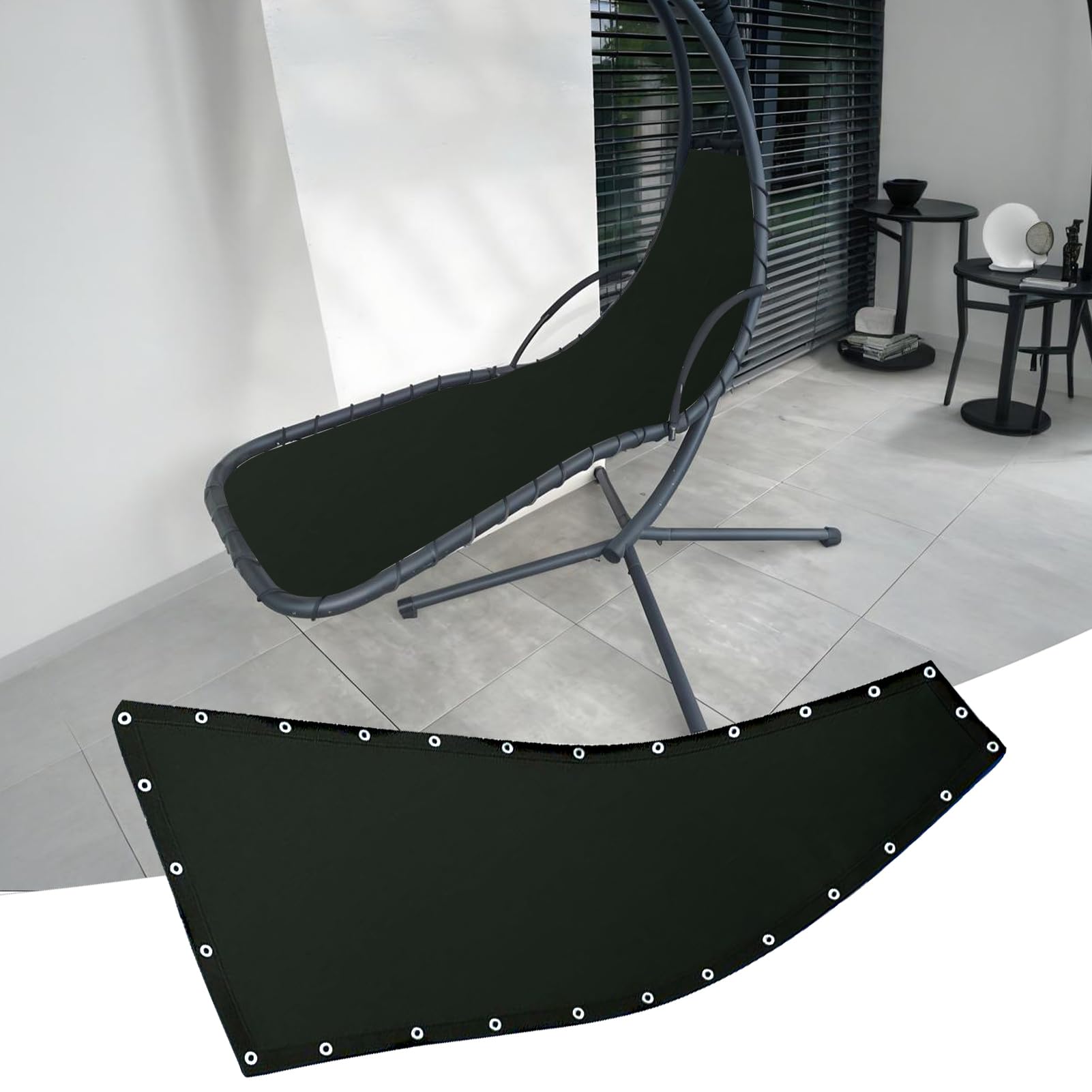 Tissu de Remplacement pour Chaise Balancelle | Filet pour Hamac Imperméable - Meuble Terrasse pour Hamacs Jardin Terrasse Intérieur Extérieur