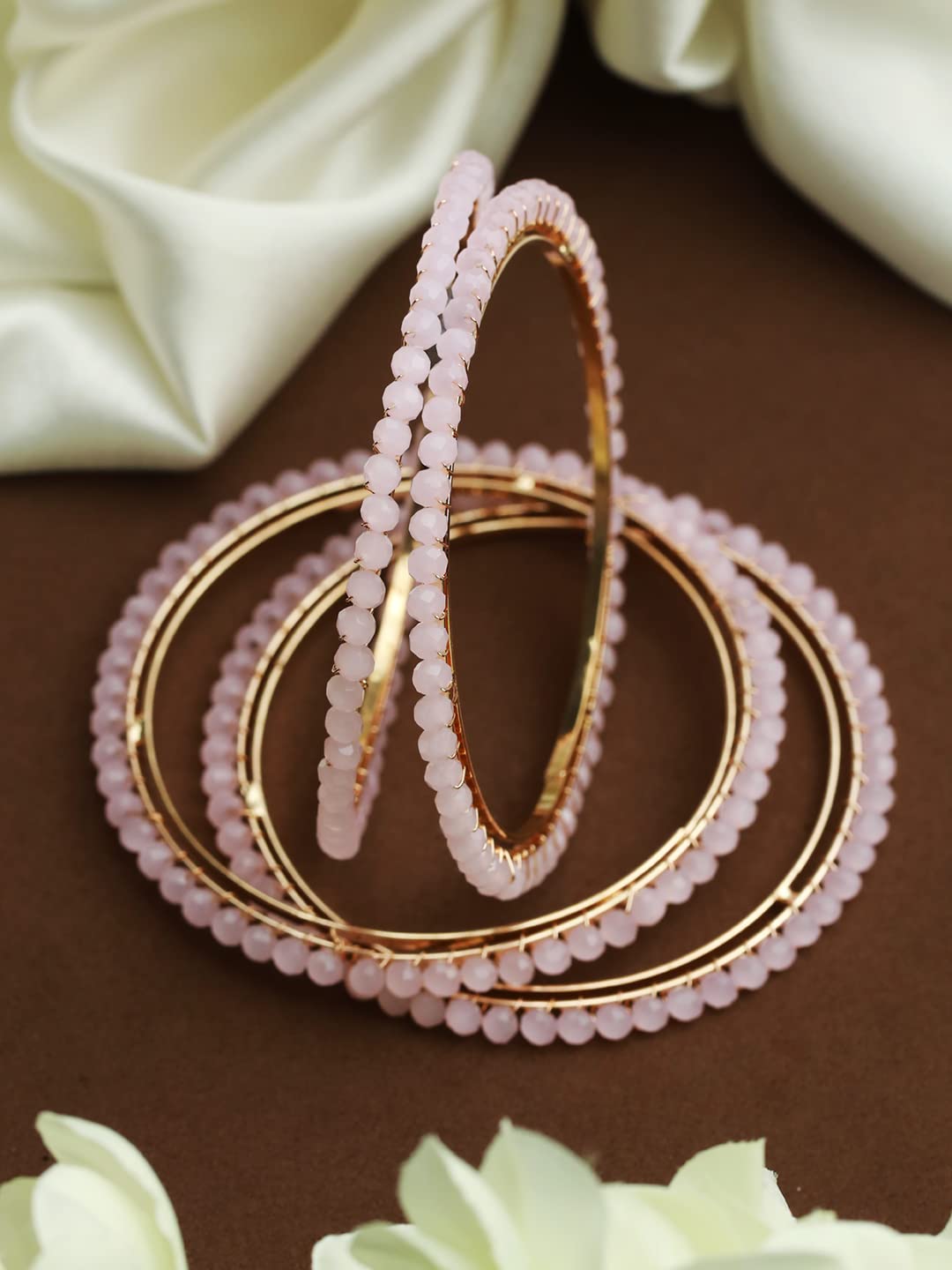Bead Studded Bangles Set of 2