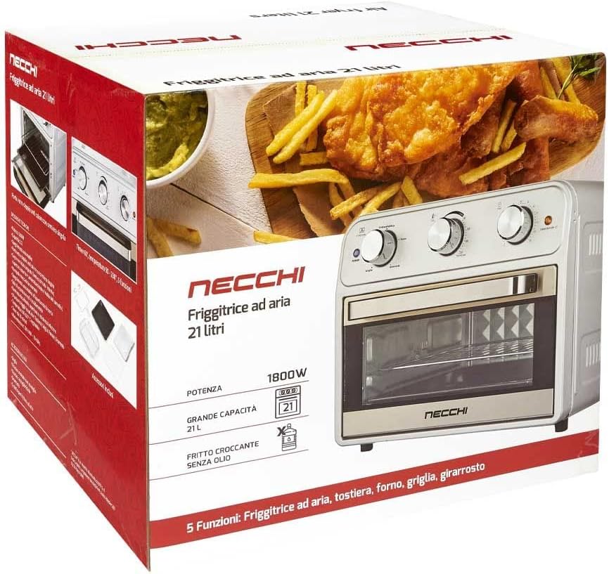 Necchi NK021 Air Fryer Oven Control Panel