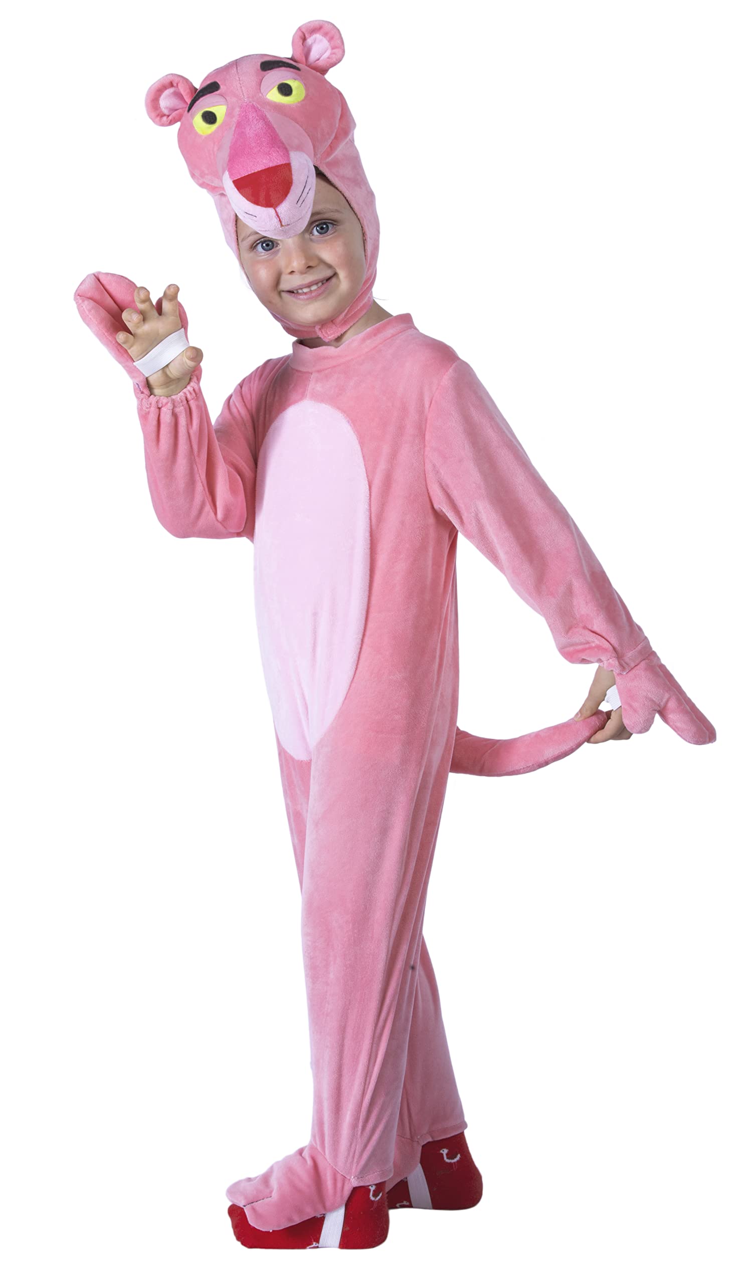 Ciao- Pantera Rosa tuta peluche bambino costume travestimento originale Pink Panther