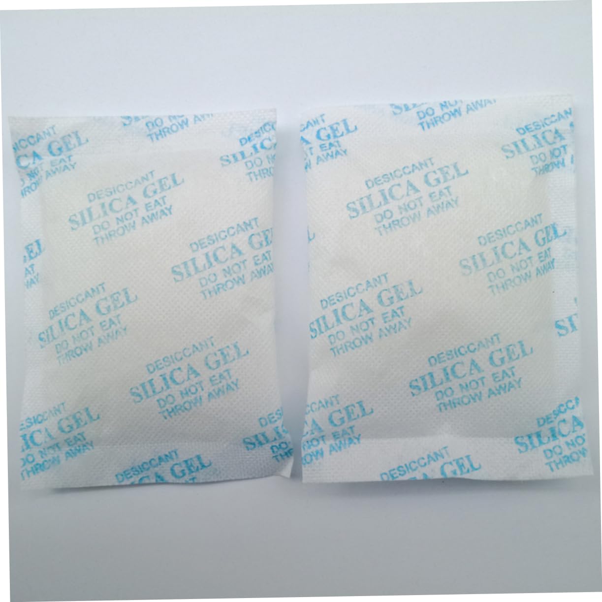 ULTECHNOVO Déshumidificateur Réutilisable 100 Pcs, Sachets de Gel de Silice Bleu en Non-tissé, Absorption D'humidité pour Tiroir et Armoire