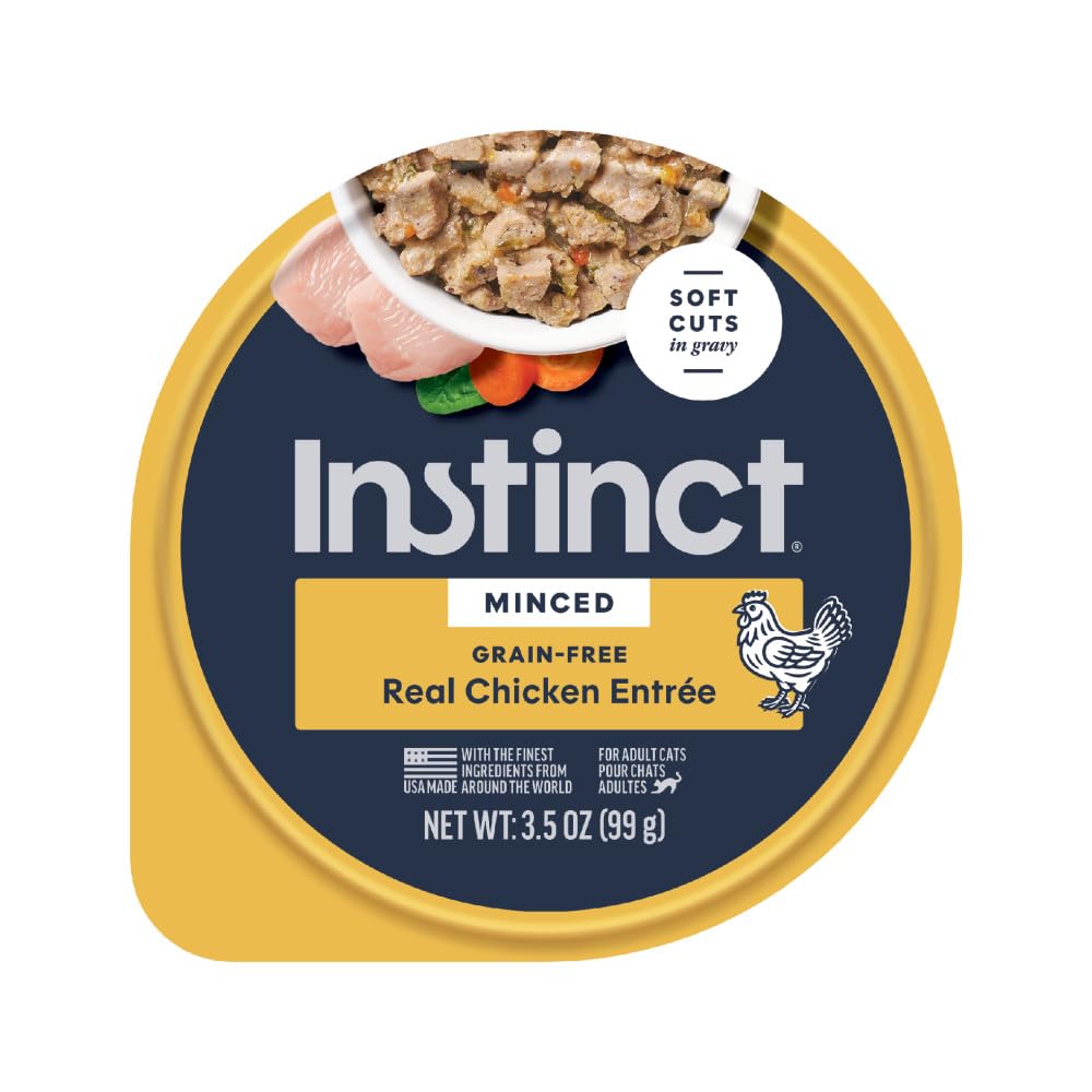 Picada Natural Instinct sin Grano húmedo Cat Food por la Naturaleza de la Variedad