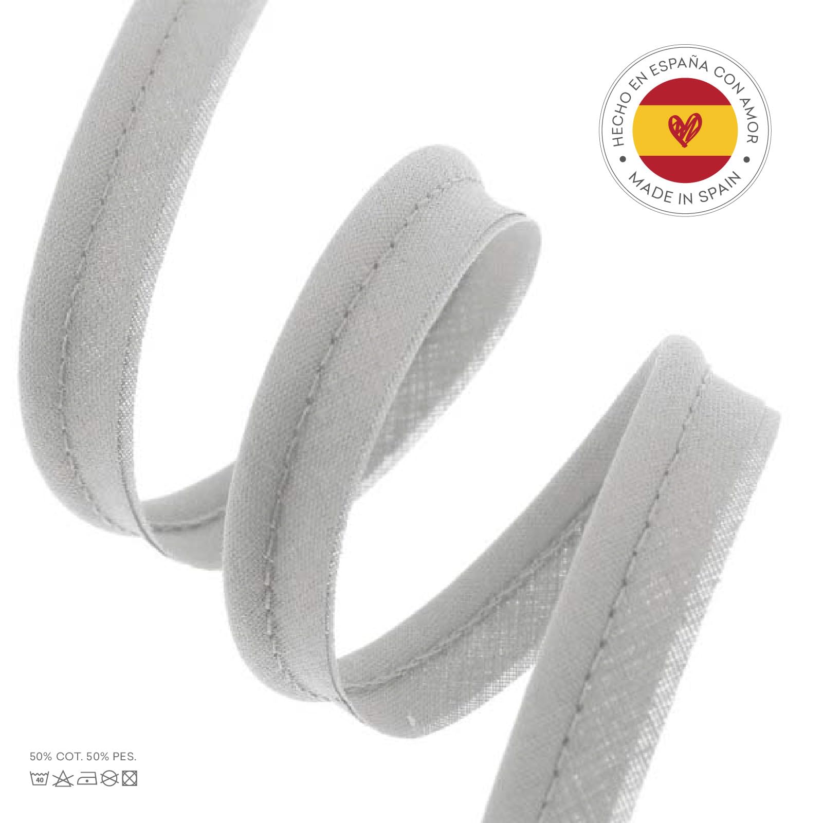 PEPPERLONELY Bordino Passacavo Satinato 12mm – 4,6m – Rosso – Per Cucito, Abbigliamento, Tappezzeria