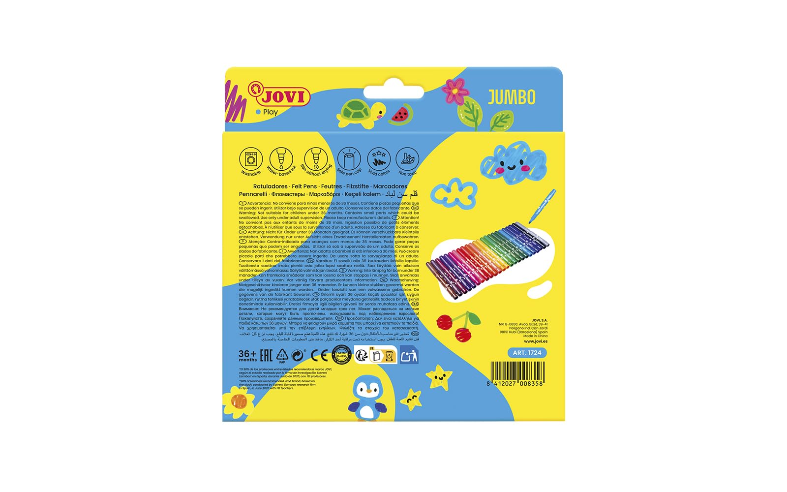 Marqueur Fluo Couleurs Assorties Trousse De 24 Surligneurs Alpino Maxi Marqueur Fluo Couleurs Assorties Trousse De 24 Surligneurs Alpino Maxi