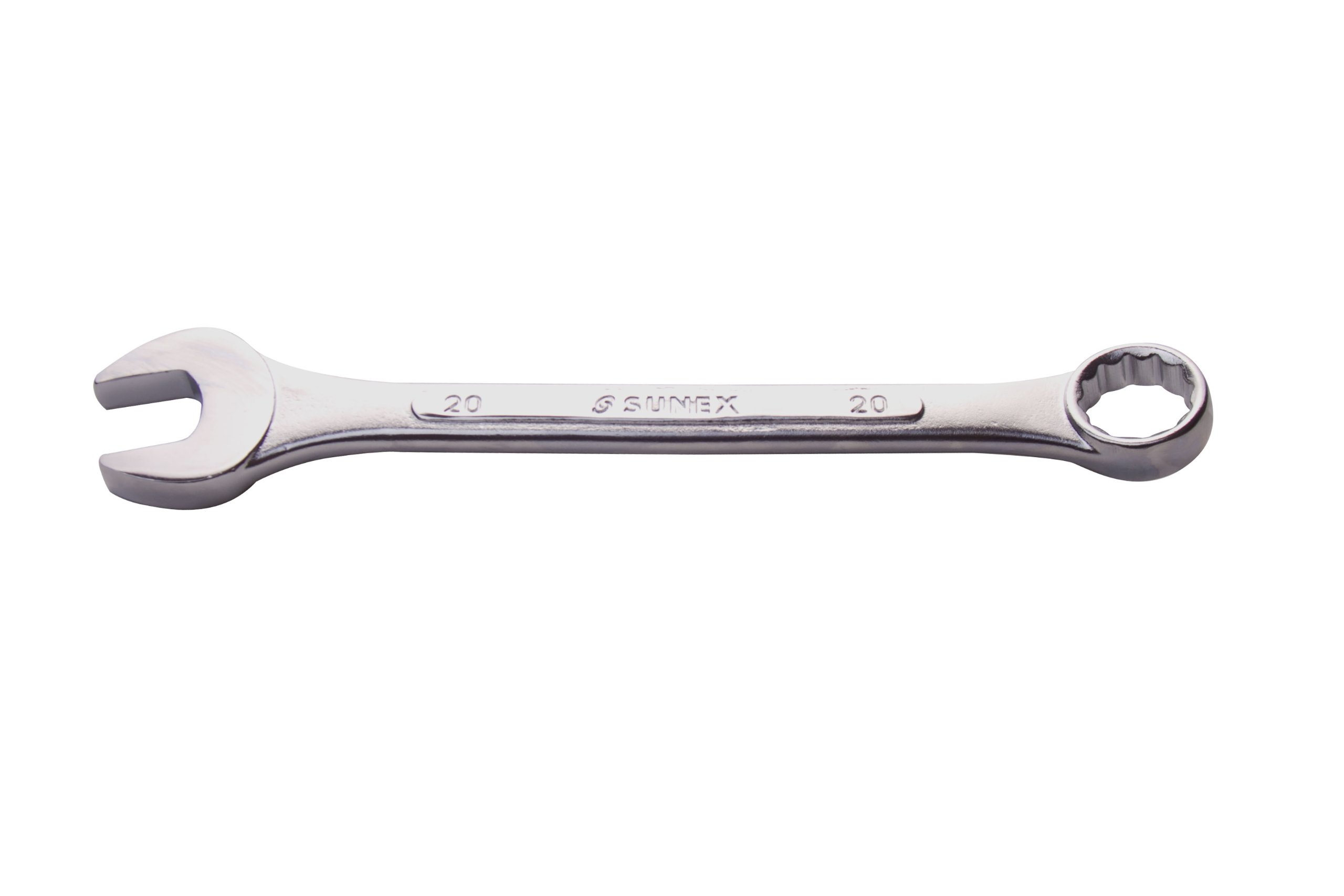 Sunex 920 20-Mm Raised Panel Combination Wrench, Silver, 20mm