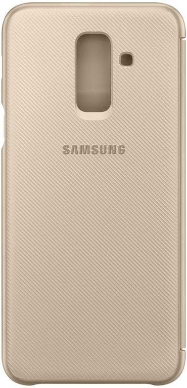 Samsung EF-WA605 Wallet Cover for Galaxy A6 Plus, Gold