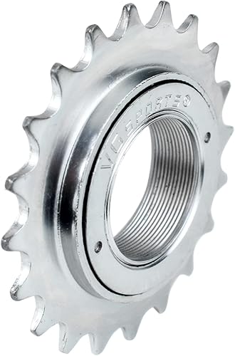 Miniatura 46 de VG SPORTS Rueda libre de bicicleta de una sola velocidad, 16T/18T/20T/22T/24T Compatible con piezas de repuesto Freehub tipo roscado de rueda libre