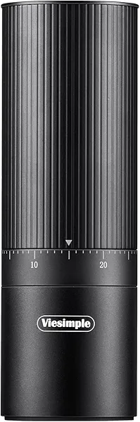 V6 Pro Portable Coffee Grinder Electric, 60 Grind Settings USB-C Rechargeable, 4400mAh for Espresso to Cold Brew, Wireless Rechargeable Coffee Grinders for Travel, Camping, Office