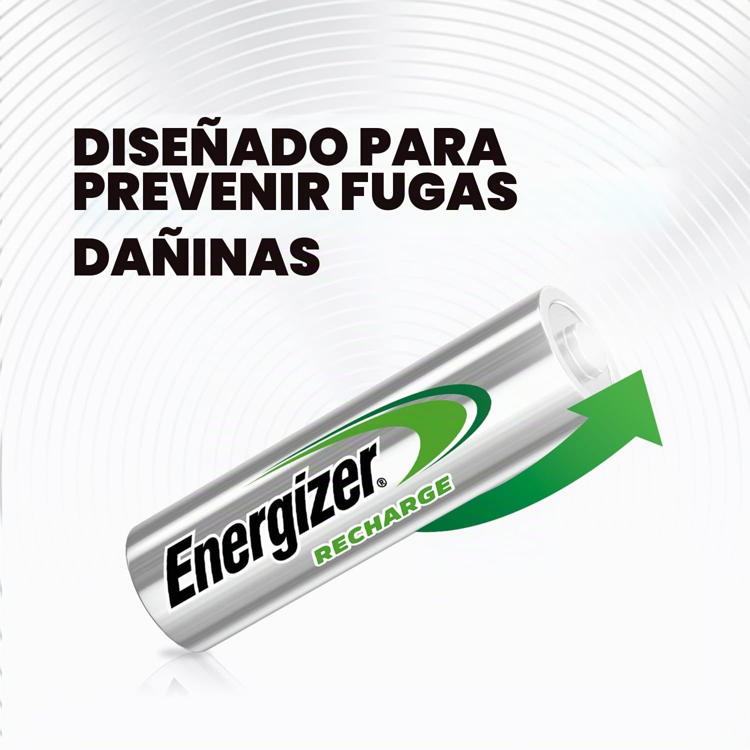 Energizer Pilas Recargables AA (16 Unidades) precargadas, 1,2 V NIMH 2000 mAh Recargables, 16 Cuentas