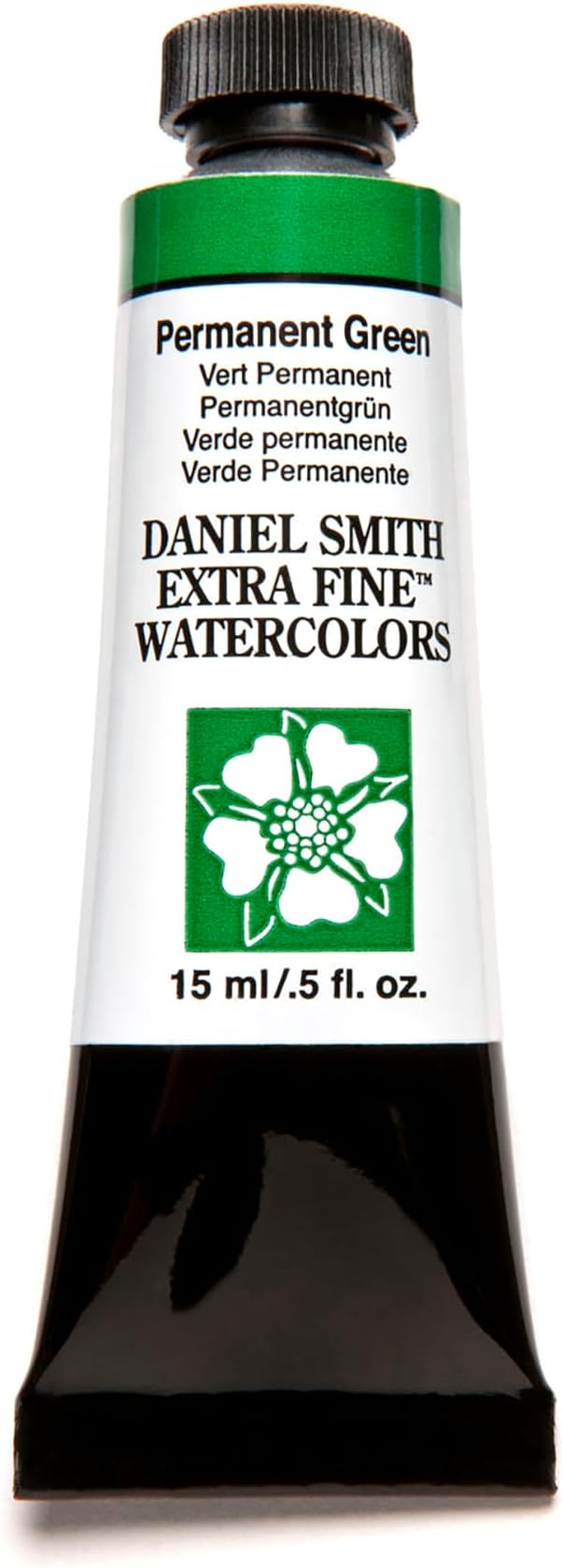 DANIEL SMITH Extra Fine Watercolor 15ml Paint Tube, Permanent Green