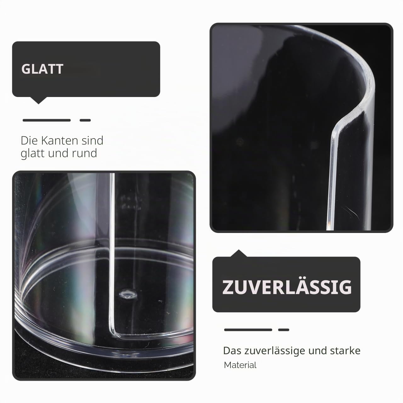 PRETYZOOM Pappbecherhalter 2 Stück Organizer Für Einwegbecher Kompakter Pappbecher-Spender Zur Aufbewahrung in Küche Haushalt Gastronomie 3.54X2.76X2.76In