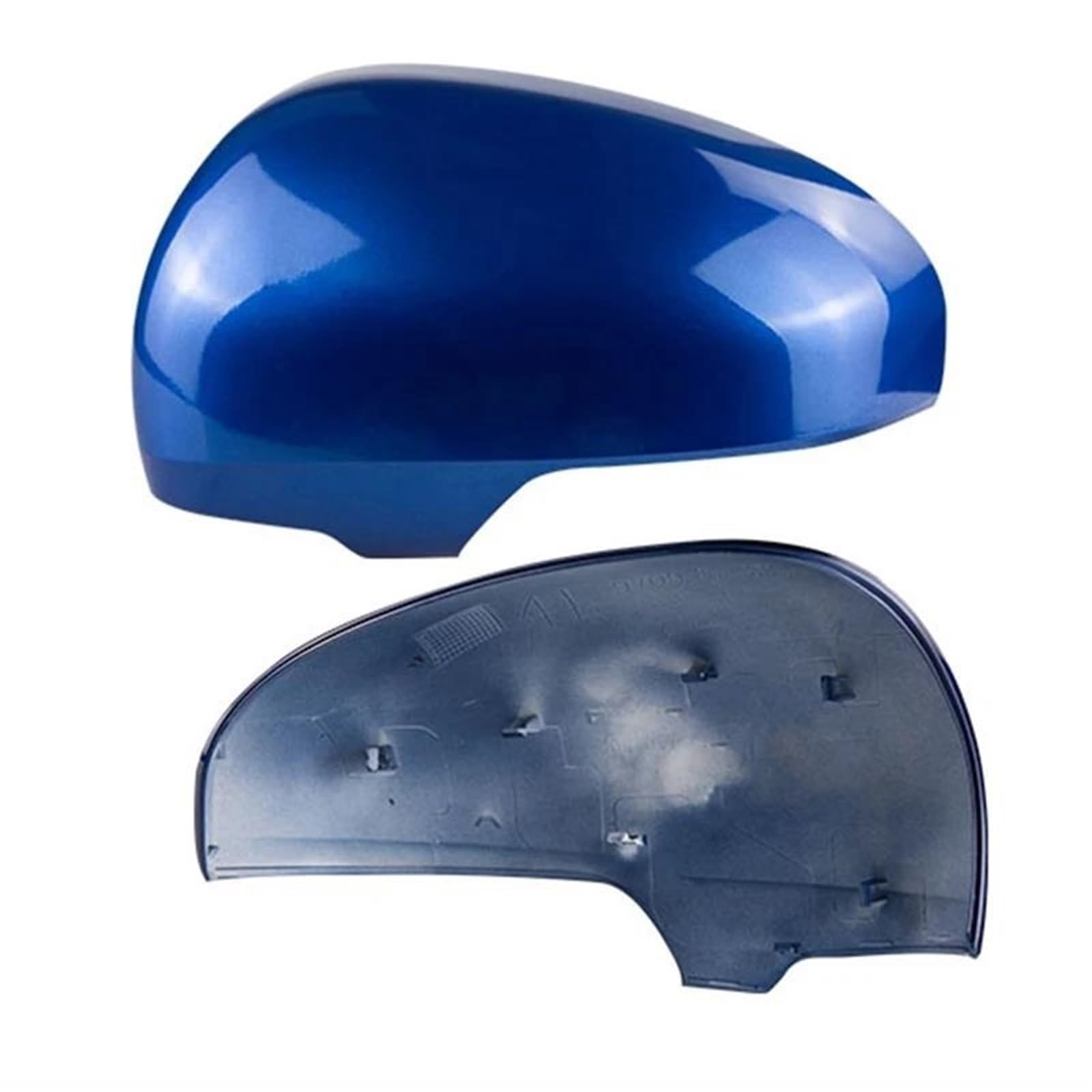 Calotta Specchietto Retrovisore Per Auto Per Toyota IQ Per Prius Per Verso 2009-2013 Custodia Coperchio Specchio Alloggiamento Calotte Specchietti(L gray)