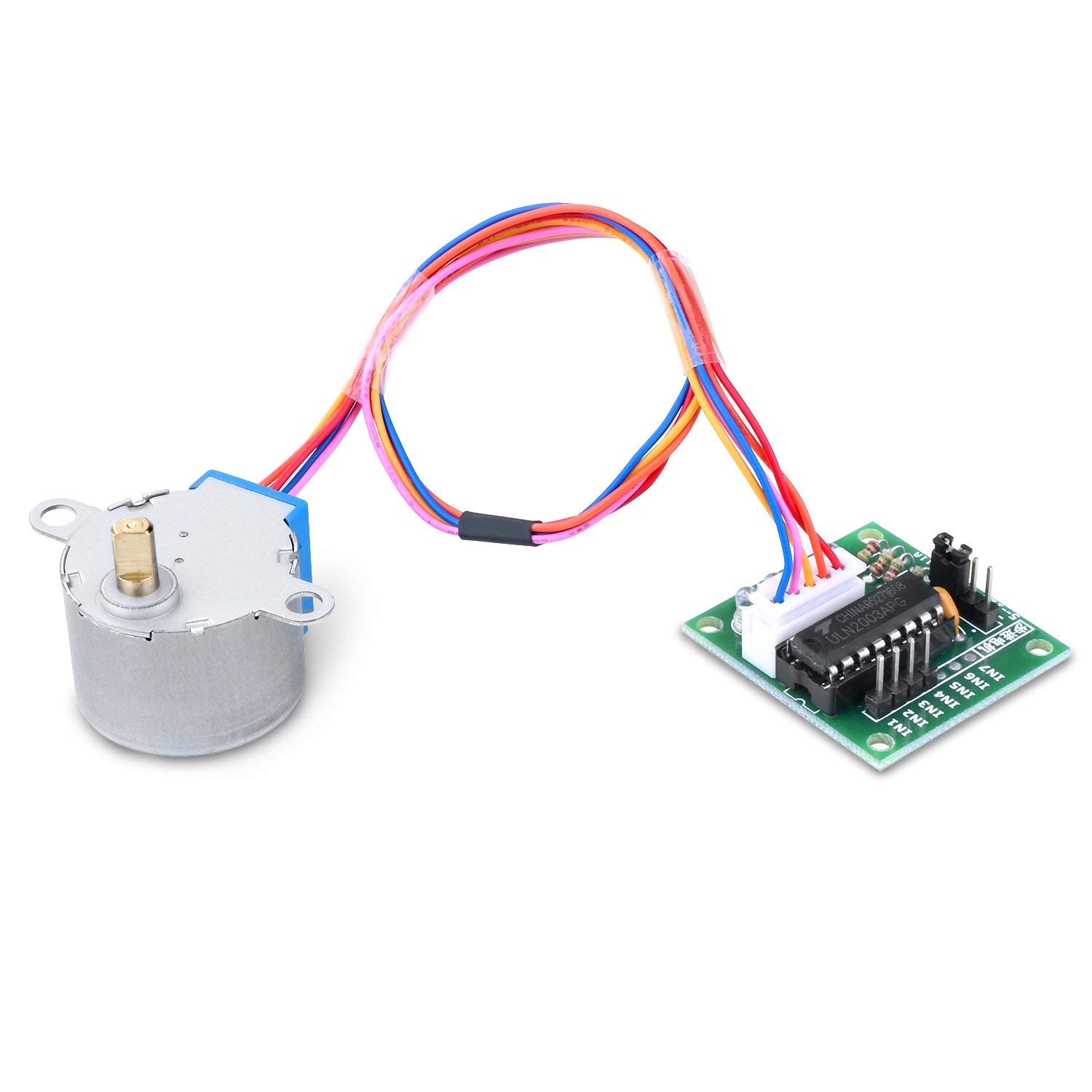5 Sätze 28BYJ-48 ULN2003 5V Schrittmotor + ULN2003 Treiberplatine für Arduino