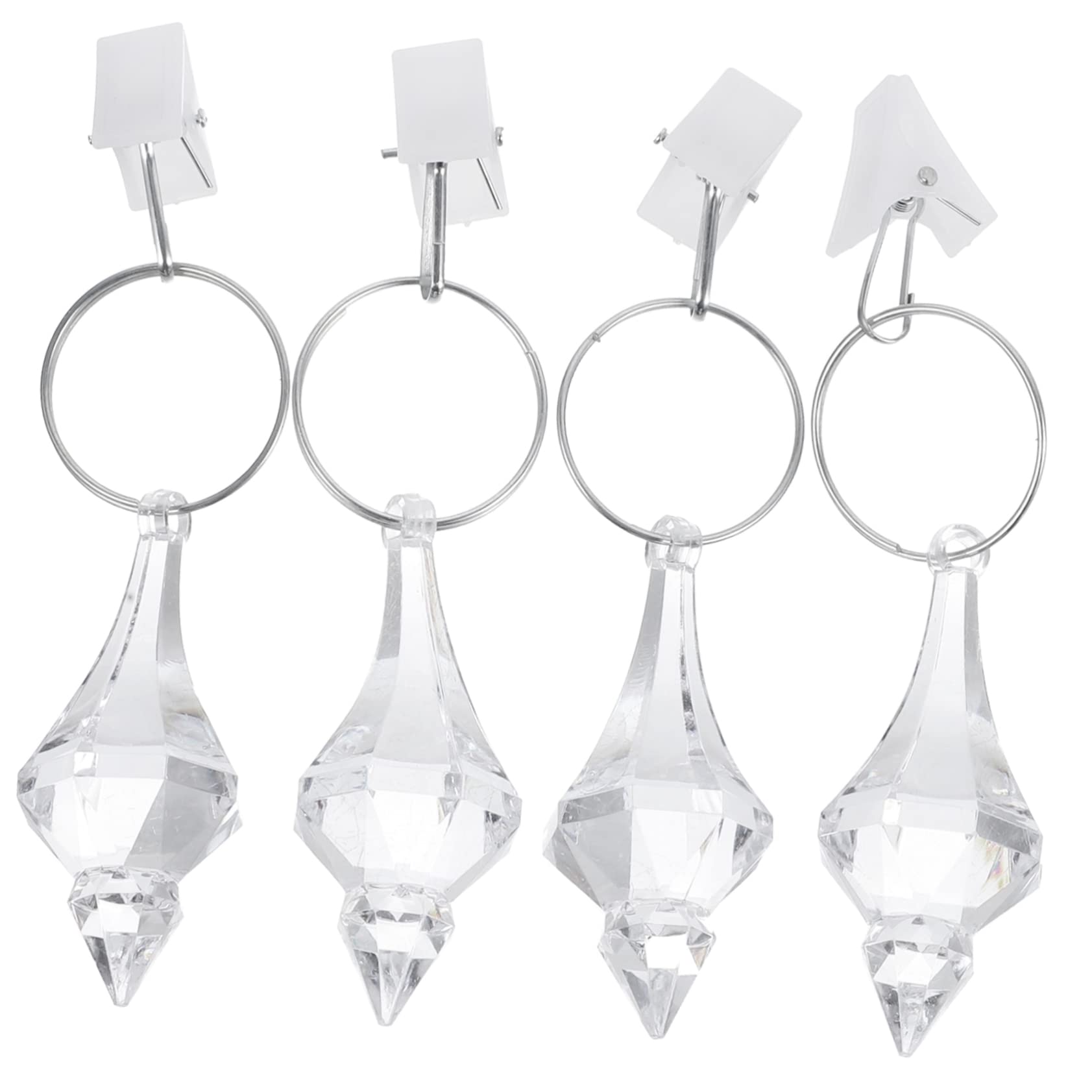 Pesas para cortinas de metal refinado LABRIMP con clips delicados de alta costura