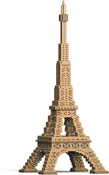 JEKCA Eiffel Tower 01S | Architecture Plastic Building Blocks | Age 14+