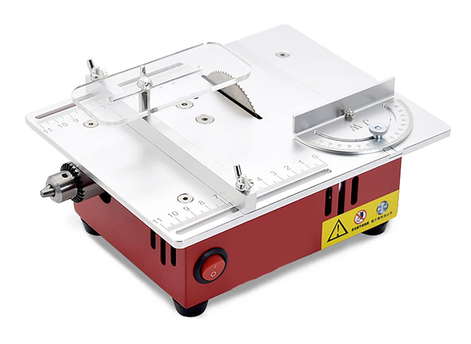 Mini Sega Circolare Da Tavolo Mini Sega Da Tavolo, 5 In 1 Portatile, Mini Sega Da Tavolo Multifunzione, Profondità Di Taglio 38 Mm, Per Lucidatura, Taglio, Levigatura, Levigatura E Incisione, 800