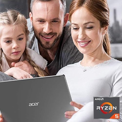 Miniatura 2 de Portátil Acer Aspire 5 Slim, pantalla IPS Full HD de 15.6 pulgadas, AMD Ryzen 5 3500U, tarjeta de gráficos Vega 8, memoria DDR4 de 8 GB, unidad de