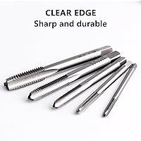 Vista 4 de ATOPLEE 5 unids HSS 6542 Tornillo de la máquina Métrico Rosca Taps Set M3 M4 M5 M6 M8