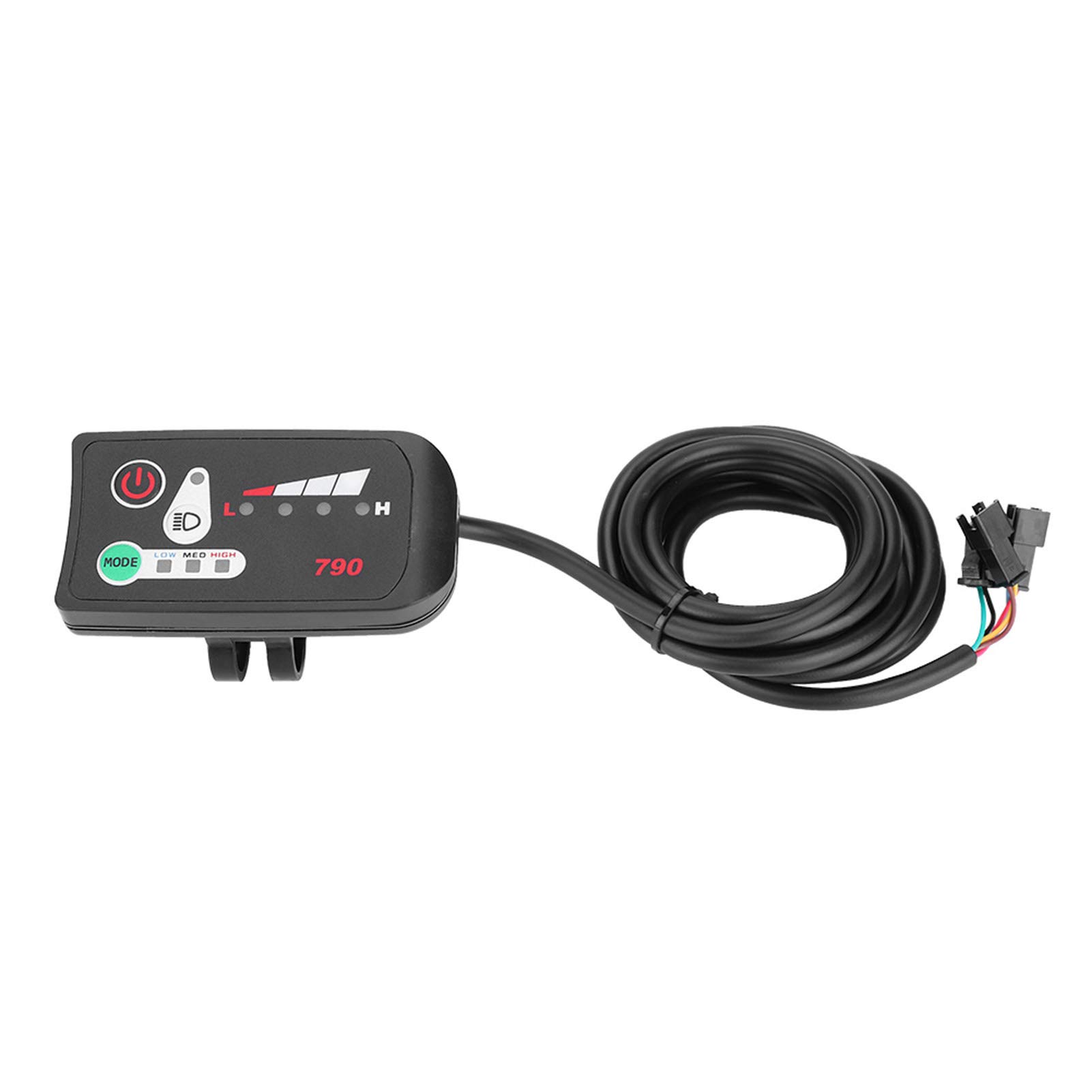 MAGT Display per Bicicletta Elettrica Pannello di Controllo, 24V 36V 48V LCD LED790 Impermeabile per Controller KT (24V)
