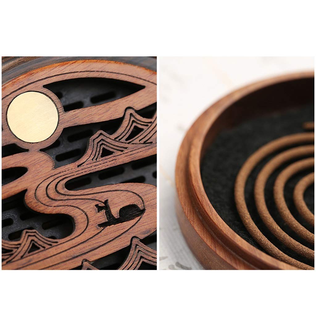 Räucherstäbchen Halter Zen Holz Tragbare Räuchergefäss Innen Haushalt Weihrauch Box Raumduft Diffuser Räucherstäbchenhalter