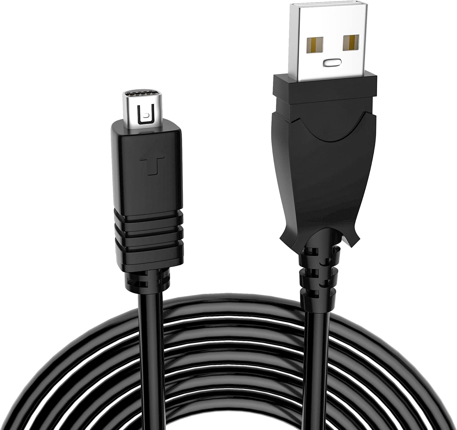USB Cord Cable 10pin to USB Data Sync Cable Compatible with Sony Handycam DCR-SR40/E HDR-CX110/E DCR-SR200/E DCR-DVD803 DCR-DVD602 DCR-DVD608 DCR-SX85