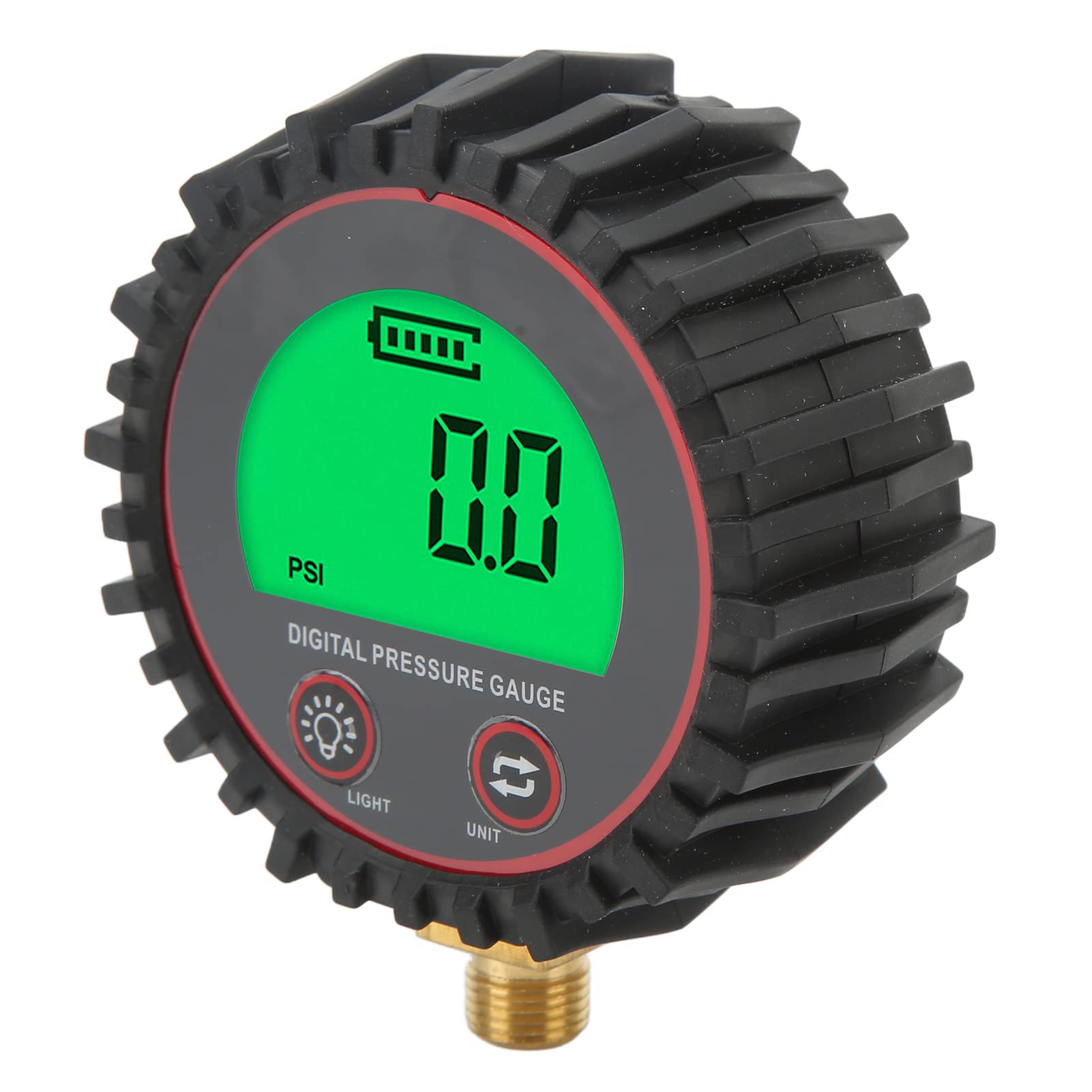 Manometro Digitale per Pneumatici, 3-255PSI Manometro Pressione Pneumatici, Filettatura M11x1 Pressione Aria per Auto Camion Motociclette Sentieri SUV