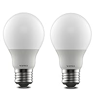 Wipro Polycarbonate Garnet Base E27 5-Watt Led Bulb (Pack of 2, Cool Day Light)